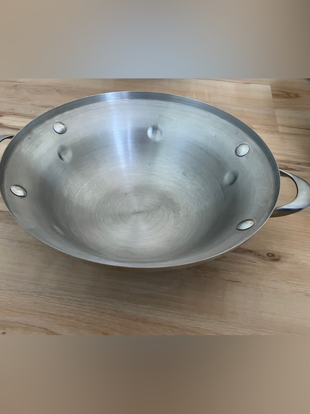 Calphalon #104 Stainless Steel Double Boiler Insert Dual Handles 11”